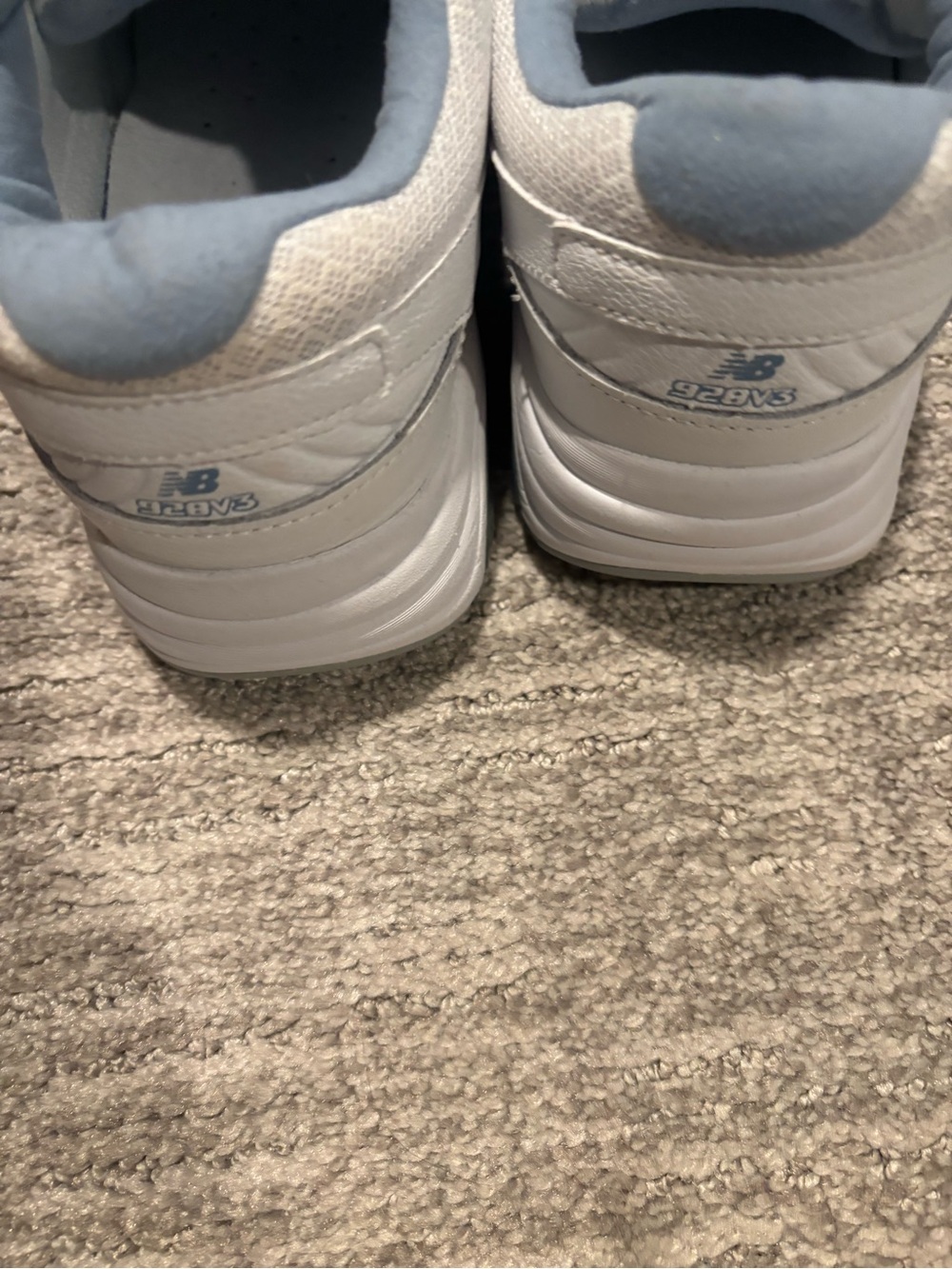 New balance White Kids Athletic Lace-Up Shoes 8.5 - Picture 6 of 7